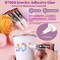 36000Pcs Jelly Rhinestones Bedazzling Kit, Multicolor 3mm Flatback Resin Bedazzler Gems with 3Pcs 10ml B7000 Jewelry Glue for Bedazzled Thing Diamond Art Book Crafting Nail Art